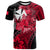 Wallis and Futuna T Shirt Hibiscus Red No.2 Color LT6 Red - Polynesian Pride