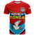 Custom Tonga Mate Maa Rugby T Shirt Jersey LT6 Red - Polynesian Pride