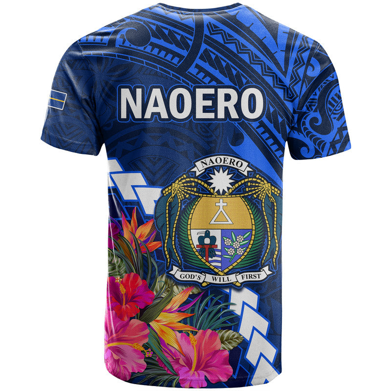 Nauru Coat of Arms T Shirt Polynesian Tropical LT9 - Polynesian Pride