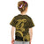 Hawaii T Shirt Shark and Turtle Mix Kakau Gold LT9 - Polynesian Pride