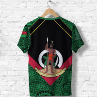 Vanuatu Rugby T Shirt Flag Style - Polynesian Pride