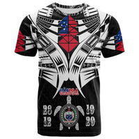 Samoa Black Saturday T Shirt 28 Dec 1929 Visual Arts Black LT9 Black - Polynesian Pride