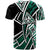 Chuuk T Shirt Tribal Flower Special Pattern Green Color - Polynesian Pride