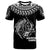 American Samoa T Shirt Polynesian Shark Tattoo Black Unisex Black - Polynesian Pride