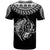 Fiji T Shirt Polynesian Shark Tattoo Black - Polynesian Pride