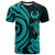 Pohnpei Polynesian T shirt Turquoise Tentacle Turtle Unisex Turquoise - Polynesian Pride