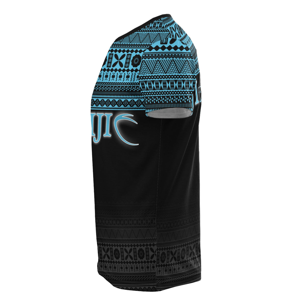 Fiji T Shirt Rugby Fijian Tapa Pattern - Polynesian Pride