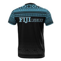 Fiji T Shirt Rugby Fijian Tapa Pattern - Polynesian Pride