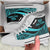 Wallis And Futuna High Top Shoes Turquoise - Polynesian Tentacle Tribal Pattern - Polynesian Pride