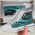 Yap Custom Personalised High Top Shoes Turquoise - Polynesian Tentacle Tribal Pattern - Polynesian Pride