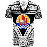 Tahiti T Shirt A Piece of My Heart - Polynesian Pride