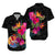 Tahiti Polynesian Hibiscus Matching Dress and Hawaiian Shirt LT12 - Polynesian Pride