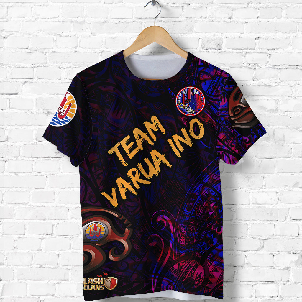 Custom Tahiti Eimeo Teahamai PC T Shirt Team Varua Ino Original 002 LT8 Unisex Purple - Polynesian Pride