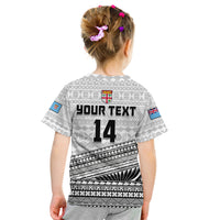 (Custom Text and Number) Fiji Sevens Rugby T Shirt Fijian 7s Tapa Polynesian Art LT14 - Polynesian Pride