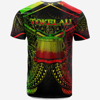 Tokelau T Shirt Tokelauan Seal With Reggae Line Style - Polynesian Pride