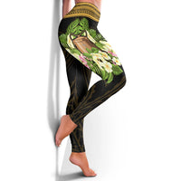 Tokelau Leggings - Polynesian Gold Patterns Collection - Polynesian Pride