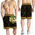 Tokelau Men's Shorts - Polynesian Gold Patterns Collection - Polynesian Pride