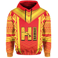 Hawaiian Kanaka Polynesian Hoodie Active - Polynesian Pride