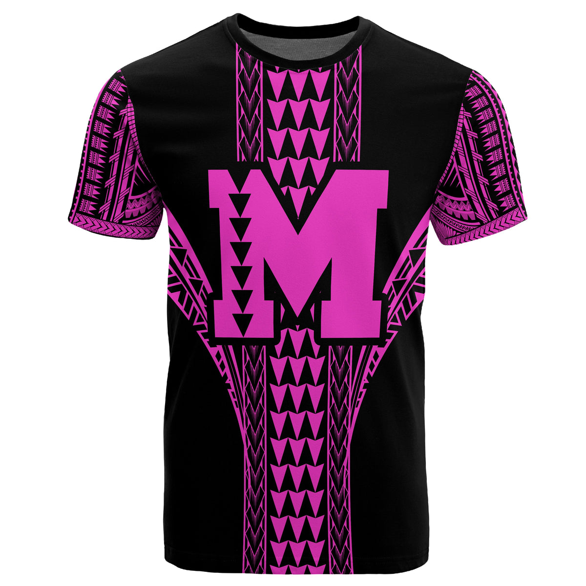 Maui Island Polynesian T Shirt Comely Style AH Unisex Pink - Polynesian Pride