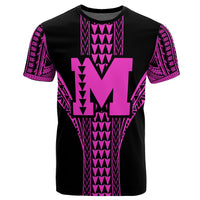 Maui Island Polynesian T Shirt Comely Style AH Unisex Pink - Polynesian Pride
