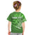 (Custom Personalised) Hammerhead Shark T Shirt Kid Polynesian Green Style LT6 - Polynesian Pride