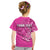 (Custom Personalised) Hammerhead Shark T Shirt Kid Polynesian Pink Style LT6 - Polynesian Pride