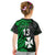 (Custom Text And Number) Wallis And Futuna T Shirt Kid Enjoy Polynesian Flowers Version Green LT13 - Polynesian Pride