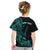 (Custom Personalised) Hawaii Polynesian T Shirt Kid Ukulele Turquoise LT13 - Polynesian Pride