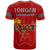 Custom Tonga Polynesian Couple T Shirt Ngatu Valentine Tongan KING and QUEEN LT13 No Men - Polynesian Pride