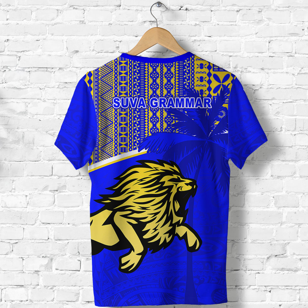 Suva Grammar School T Shirt Spirit Lion LT13 - Polynesian Pride