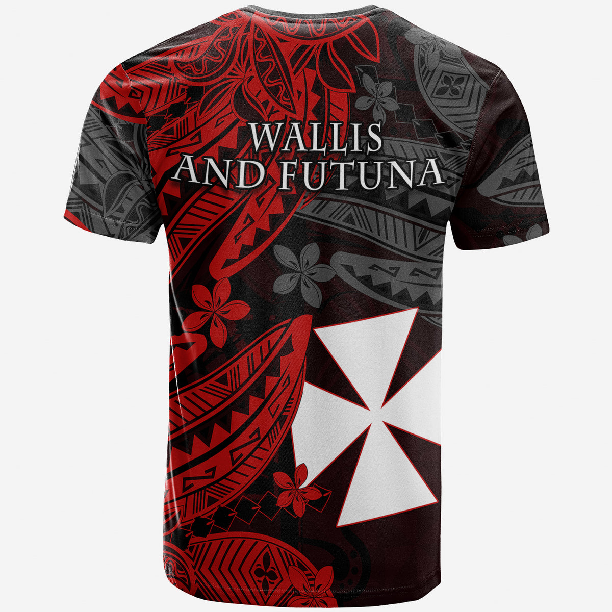Wallis and Futuna T Shirt Enjoy Polynesian Flowers LT13 - Polynesian Pride