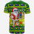 Cook Islands Christmas T Shirt Cool Santa Claus LT6 - Polynesian Pride