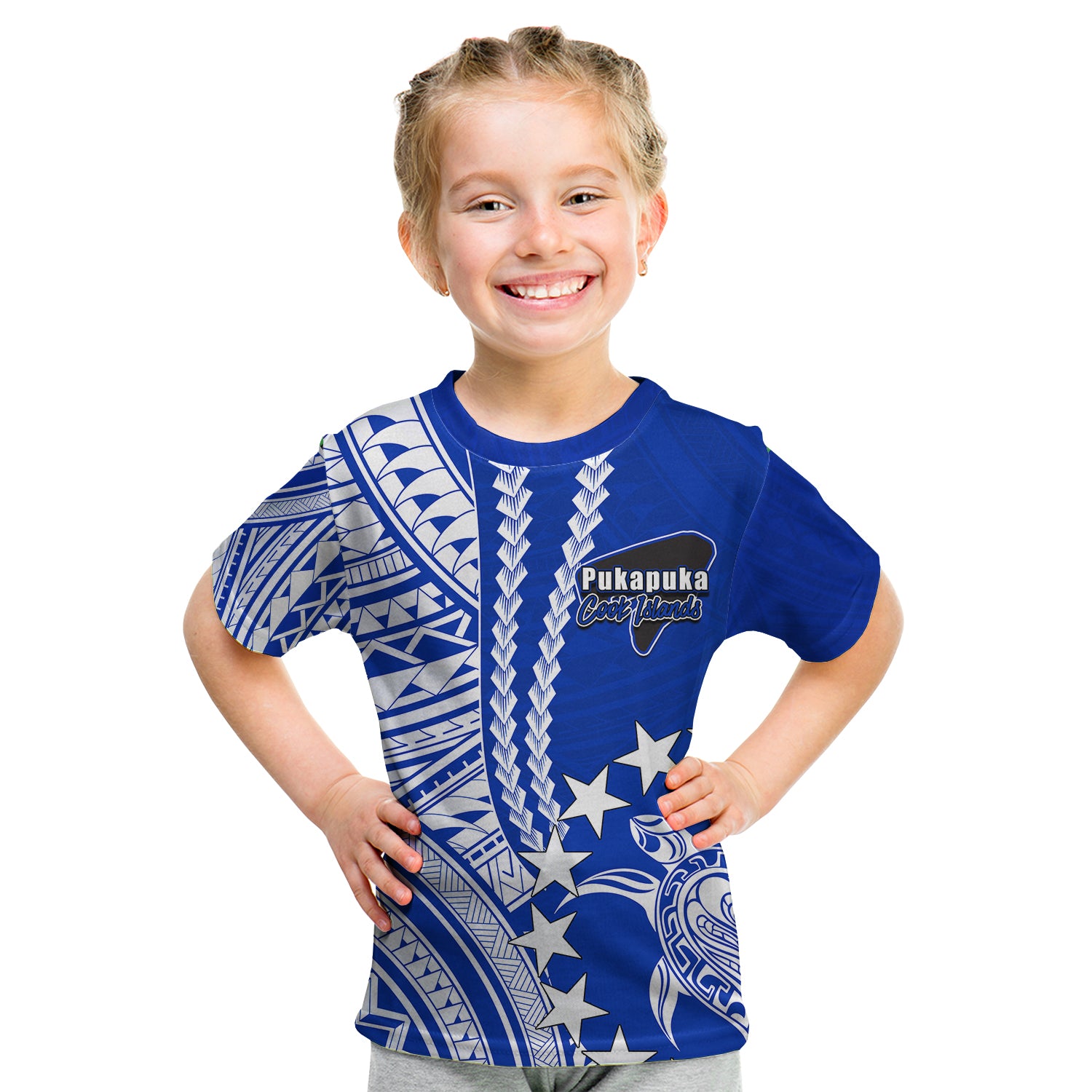 Cook Islands Pukapuka Polynesian T Shirt KID LT6 - Polynesian Pride