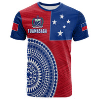 Custom Tuamasaga Samoa T Shirt Polynesian Pattern LT13 - Polynesian Pride