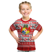Tonga Christmas T Shirt KID 2022 LT6 - Polynesian Pride