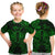 (Custom Personalised) Virgo Zodiac Polynesian T Shirt Kid Unique Style - Green LT8 - Polynesian Pride