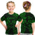 (Custom Personalised) Gemini Zodiac Polynesian T Shirt Kid Unique Style - Green LT8 - Polynesian Pride