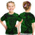 (Custom Personalised) Scorpio Zodiac Polynesian T Shirt Kid Unique Style - Green LT8 - Polynesian Pride