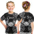 (Custom Personalised) Cancer Zodiac Polynesian T Shirt Kid Unique Style - Black LT8 - Polynesian Pride