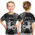 Capricorn Zodiac Polynesian T Shirt Kid Unique Style - Black LT8 - Polynesian Pride