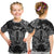 (Custom Personalised) Virgo Zodiac Polynesian T Shirt Kid Unique Style - Black LT8 - Polynesian Pride