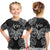 Aries Zodiac Polynesian T Shirt Kid Unique Style - Black LT8 - Polynesian Pride