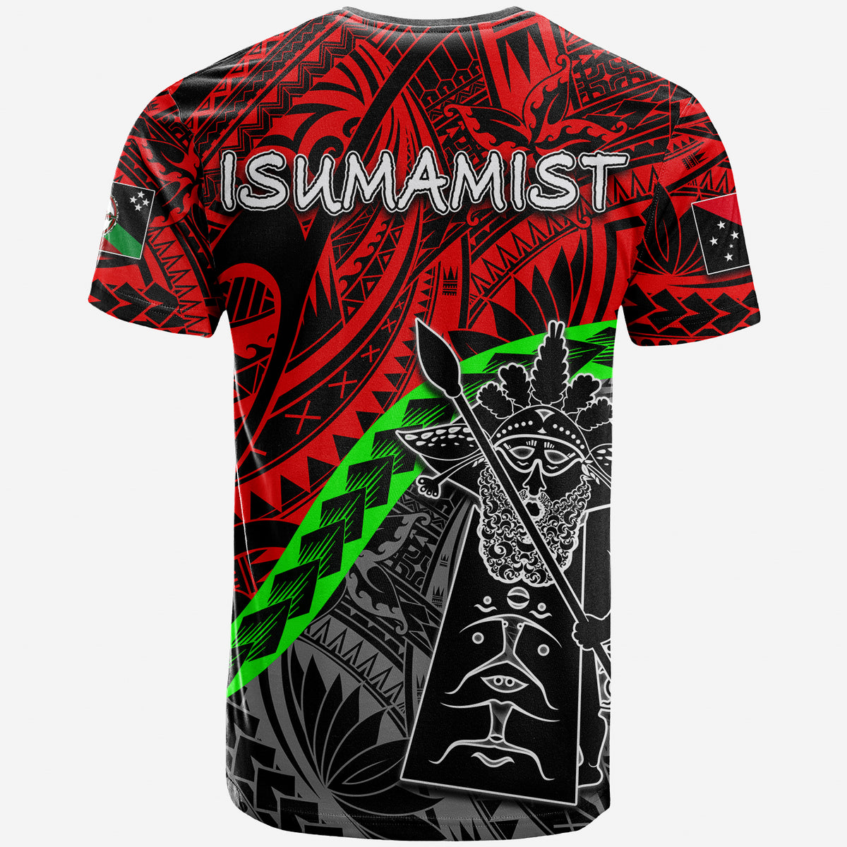 East New Britain Province T Shirt ISUMAMIST LT6 - Polynesian Pride