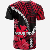 Custom Wallis and Futuna T Shirt Polynesian Style Red Color LT6 - Polynesian Pride