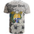 Nauru T Shirt Custom Vintage Luxury Floral Style - Polynesian Pride