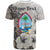 Guam T Shirt Custom Vintage Luxury Floral Style - Polynesian Pride