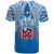 (Kuini Dar) Samoa Rugby T Shirt Toa Samoa Polynesian Pacific Blue Version LT14 - Polynesian Pride