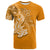 Custom Polynesian Hammerhead shark T Shirt Orange Style LT6 Unisex Orange - Polynesian Pride