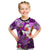 (Custom Personalised) Hammerhead Shark T Shirt Kid Hawaii Style Purple LT6 - Polynesian Pride