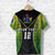 Custom Cook Islands Rugby T Shirt Style Gown - Polynesian Pride